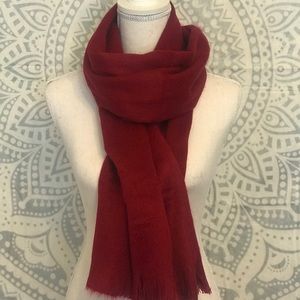 🆕 Alpaca scarf 100% RED RUBY - new